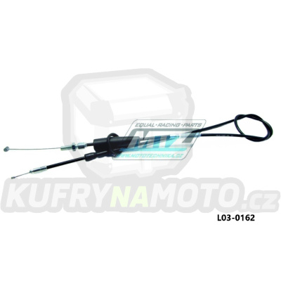Lanko plynu Kawasaki KX250 / 84-91 + KX500 / 84-04
