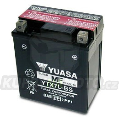 Baterie YUASA YTX7L-BS