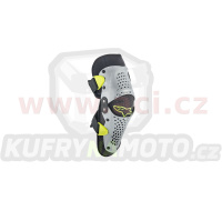 chrániče kolen SX-1, ALPINESTARS, dětské (stříbrná/žlutá fluo, pár)