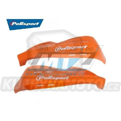 Bástry (kryty páček) Polisport EVOLUTION INTEGRAL včetně montážního kitu - oranžové