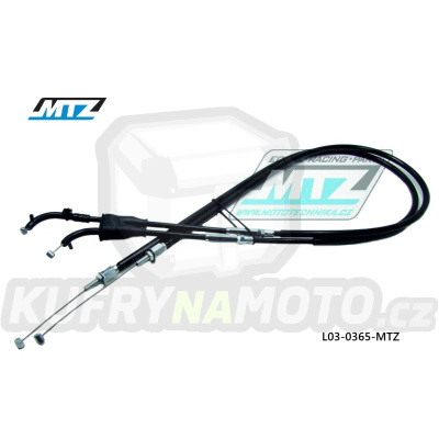 Lanko plynu Kawasaki KXF250 / 06-08 + KXF450 / 06-08 + KLX450R / 08-15