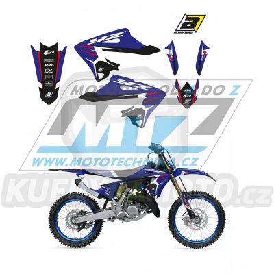 Polepy na motocykl (sada polepů Dream) Yamaha YZ125+YZ250 / 22-24 - typ polepů Dream4