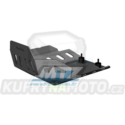 Kryt pod motor hliníkový Dual Sport - BMW G310GS / 16-23 - barva černá