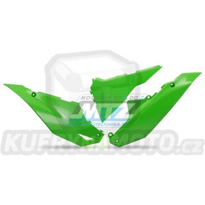 Bočnice Kawasaki KXF250 / 25 + KXF450 / 24-25 - barva zelená