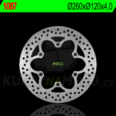 Brzdový kotouč moto NG 1087