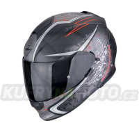 Moto přilba SCORPION EXO-491 RUN matná černo/červená