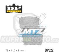 Destičky brzdové DP Brakes DP622 - směs Premium OEM Sinter