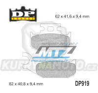 Destičky brzdové DP919 - DP BRAKES směs Premium Sinter OEM