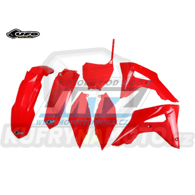 Sada plastů Honda CRF450RX / 17-20 + CRF250RX / 19-21 - barva červená