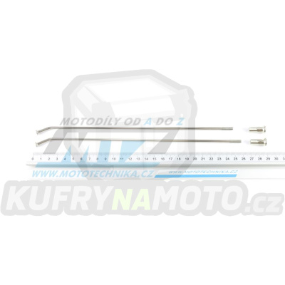 Drát/Špice nerezové do kola + Niple 21&quot; - XL600V Transalp + XL650V Transalp / 97-03