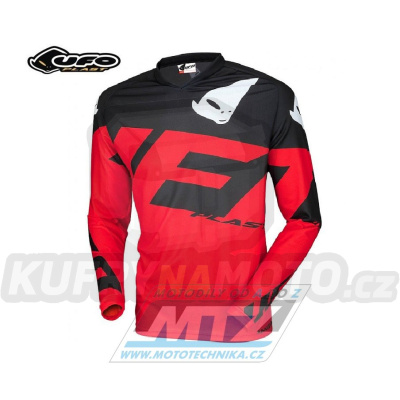 Dres motokros UFO MIZAR - červený - velikost L