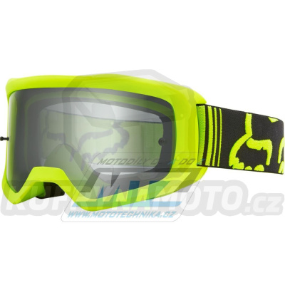 Brýle FOX MAIN II Race Goggle MX20 - žluté Fluo