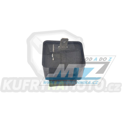 Relé blinkrů LED (přerušovač blinkrů) 2pólové / 6,4-12,8V - Honda/Kawasaki/Yamaha 2x10W+3,4W