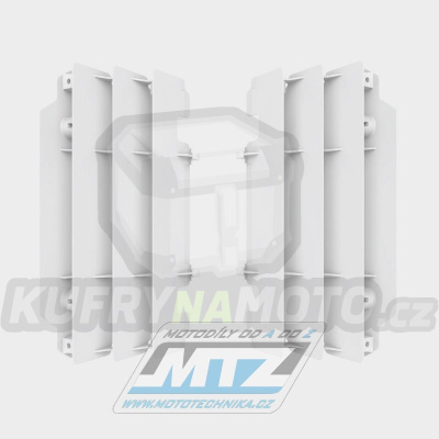 Mřížky chladičů - Kawasaki KX250 / 05-08 - barva bílá
