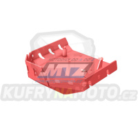 Kryt pod motor hliníkový Dual Sport - Triumph Tiger 900 Rally Pro / 21-22 - barva červená