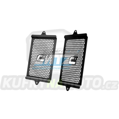 Kryty chladičů ocelové Dual Sport - Triumph Tiger 900 GT+Rally / 21-22 - barva černá