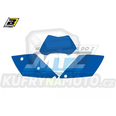 Polepy číslových tabulek (vystřižené) - KTM EXC / 05-07 - barva modrá