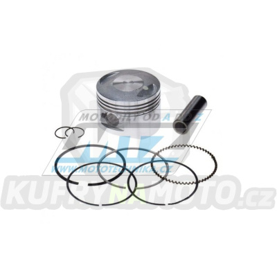 Pístní sada pro vrtání 52,40mm (pístní čep průměr 14mm) - Lifan 125 + Pitbike + Dirtbike + YCF+Apollo Motors + další