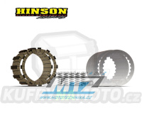 Sada spojkových lamel třecích, ocelových a pružin Hinson - KTM 250SXF+350SXF+ 250XCF+350XCF / 19-26 + Husqvarna FC250+FC350 / 19-26 + FX350 / 23-26 + Gas Gas EXF250 / 21-24 + EXF350+MCF250 / 21-26 + MCF250 Factory Edition / 23-26 + MCF350 / 22-24