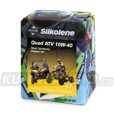 Motorový olej SILKOLENE QUAD ATV 10W-40 4 l