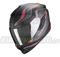 Moto přilba SCORPION EXO-1400 AIR ATTUNE matná černo/červená
