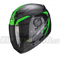 Moto přilba SCORPION EXO-490 SUPERNOVA černo/zelená