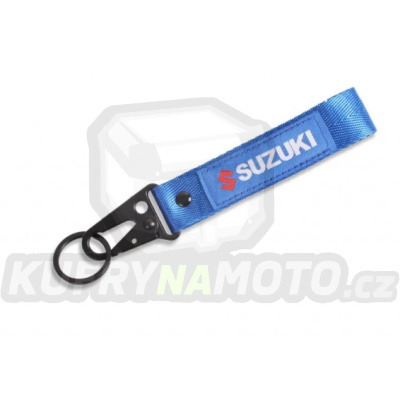 Klíčenka s karabinou TXR SUZUKI GSX modrá