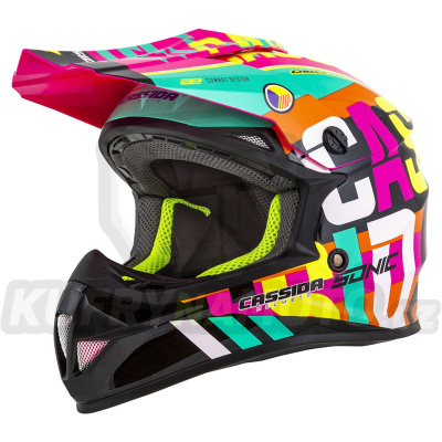 přilba Cross Cup Sonic, CASSIDA (multicolor)