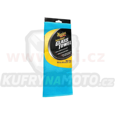Meguiar's Perfect Clarity Glass Towel - mikrovláknová utěrka na okna a skla, 40 cm x 40 cm