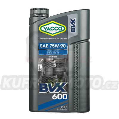Převodový olej YACCO BVX 600 75W90 2L