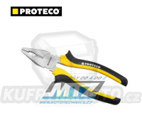 Kleště kombinované 180mm s dvouplastovou rukojetí - Proteco