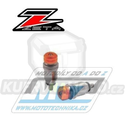 Ventilky odvzdušňovací WHITE POWER / MARZOCCHI / SACHS (závit M4) - ZETA ZE91-4107 - oranžové