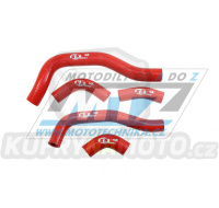 Hadice chladiče SFS Performance MX High Performance Hose Kit - Honda CRF450R / 05-08 - červené