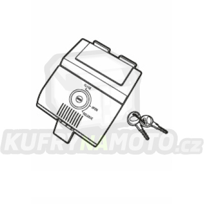 Zamykací mechanismus SHAD D1B50MAR pro SH50