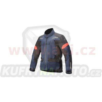 bunda VALPARAISO 3 DRYSTAR, ALPINESTARS (tmavá modrá/černá)