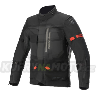 bunda ALTAMIRA GORE-TEX, ALPINESTARS (černá/světlá červená) 2024