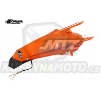 Blatník zadní s LED světlem KTM 125EXC+250EXC+300EXC / 17-19 + 250EXCF+350EXCF+450EXC+500EXC / 17-19 - barva oranžová