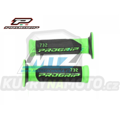 Rukojeti/Gripy Progrip 732 - zelené fluo