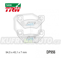 Destičky brzdové DP956-LUSI TRW Lucas MCB773SI - směs Sinter Offroad