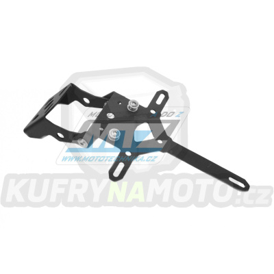 Držák registrační značky SPZ Dual Sport - Benelli TRK502 / 17-24 +TRK502X / 18-24 +TNT125 / 17-19 + Keeway RKF125 / 18-19 - barva černá