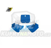 Polepy číslových tabulek (vystřižené) - Suzuki RM80 / 00-01 - barva modrá