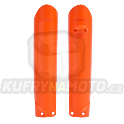 Kryty přední vidlice POLISPORT (pár) oranžová KTM