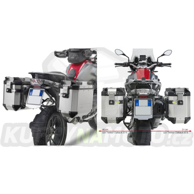 Montážní sada držák – nosič kufru bočních Givi BMW R 1200 GS 2013 – 2017 G731- PL 5108 CAM