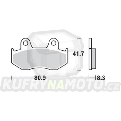 BRAKING desky 887SM1