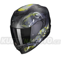 Moto přilba SCORPION EXO-520 EVO AIR MELROSE matná černo/neonově žlutá