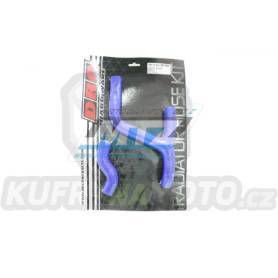 Hadice chladiče DRC RADIATOR HOSE KIT - DRC D47-01-952 - Husqvarna FC250 + FC350 / 14-15 - modré (sada 2ks)