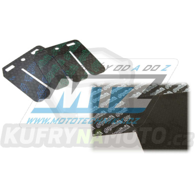 Polotovar na klapky carbon (rozměry 110x110x0,40mm)