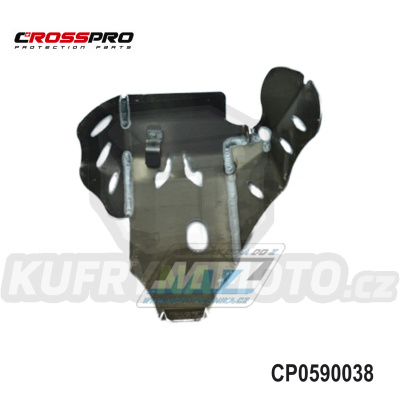 Kryt pod motor hliníkový ALU Engine Guard - TM EN250 / 08-10 + EN300 / 08-10 + MX250 / 08-10