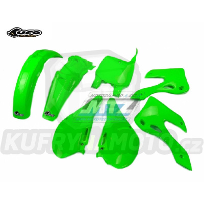 Sada plastů Kawasaki KX125+KX250 / 99-02 - barva zelená