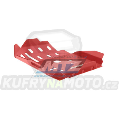 Kryt pod motor hliníkový Dual Sport - BMW R1170 Nine +R1170 Scrambler +R1170 Urban G/S / 16-22 - barva červená